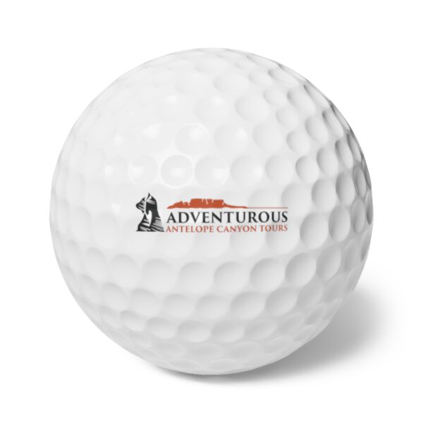 Adventurous Antelope Canyon Golf Balls, 6pcs