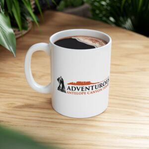 Adventurous Antelope Canyon Ceramic Coffee Mug - 11oz & 15oz - Perfect Gift for Nature Lovers