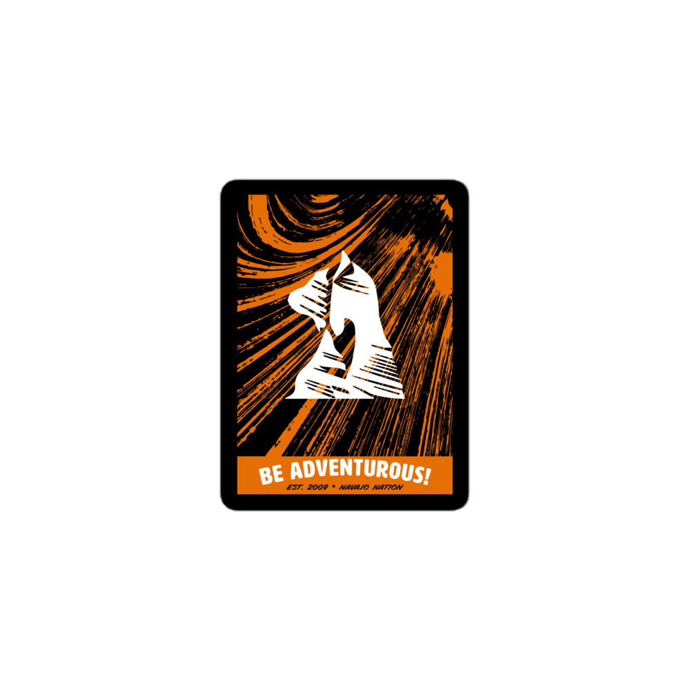 "Bear Striations" Stickers