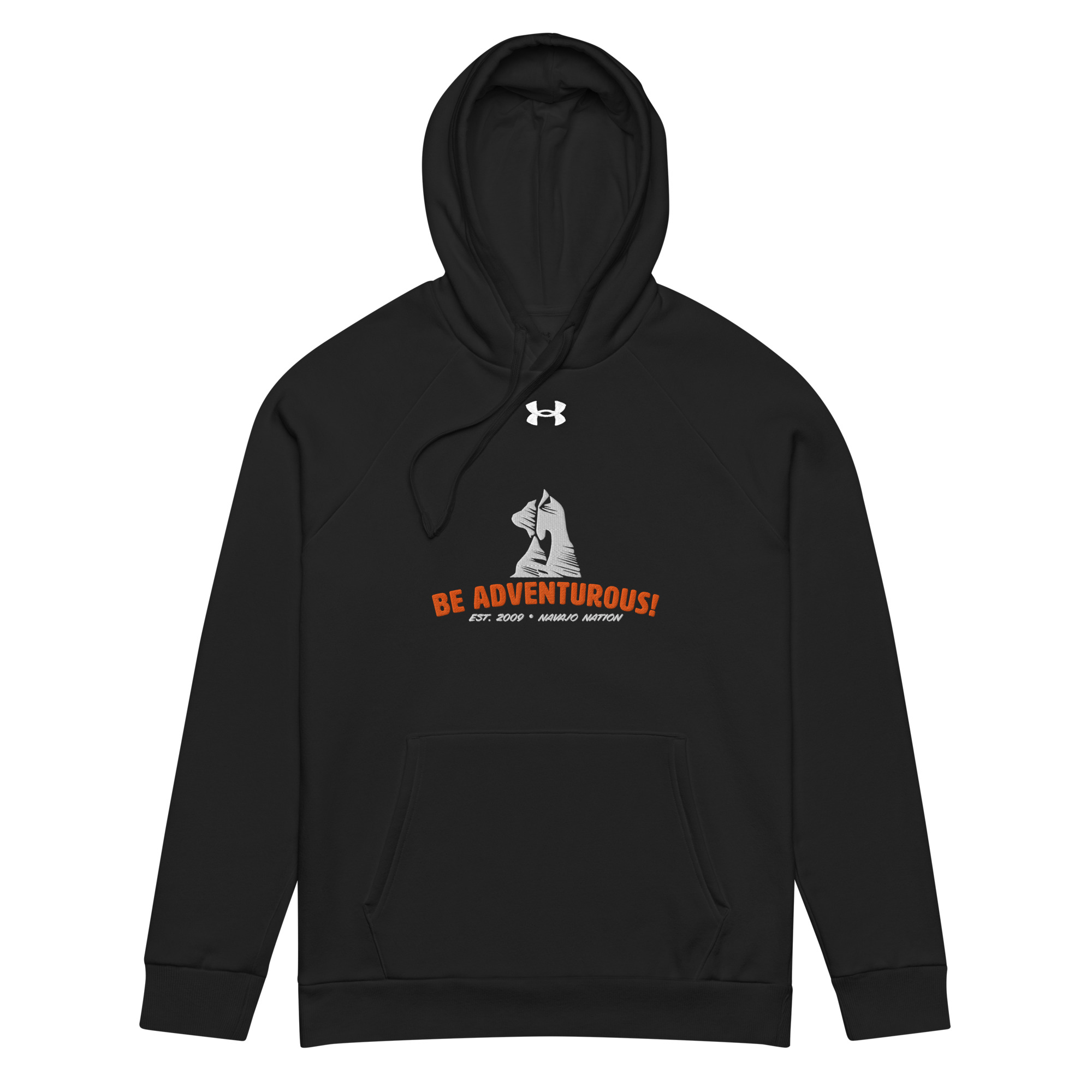 "Be Adventurous" Under Armour® Hoodie (Embroidered)