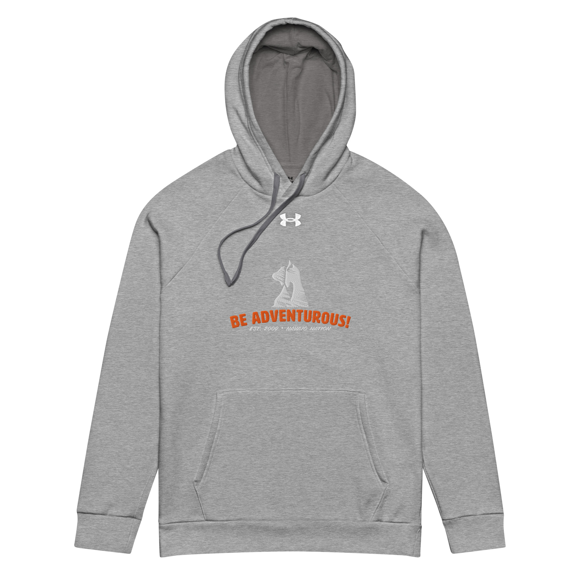 "Be Adventurous" Under Armour® Hoodie (Embroidered) - Image 2