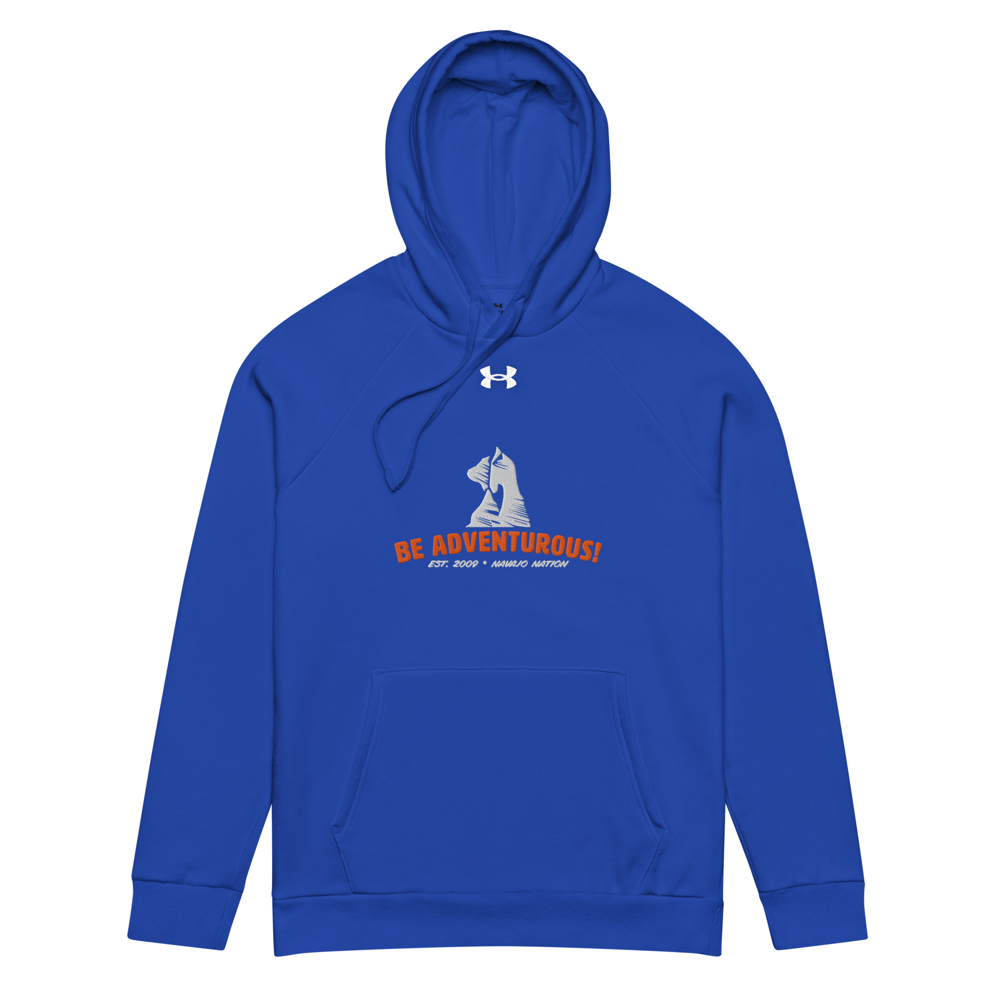 "Be Adventurous" Under Armour® Hoodie (Embroidered) - Image 4