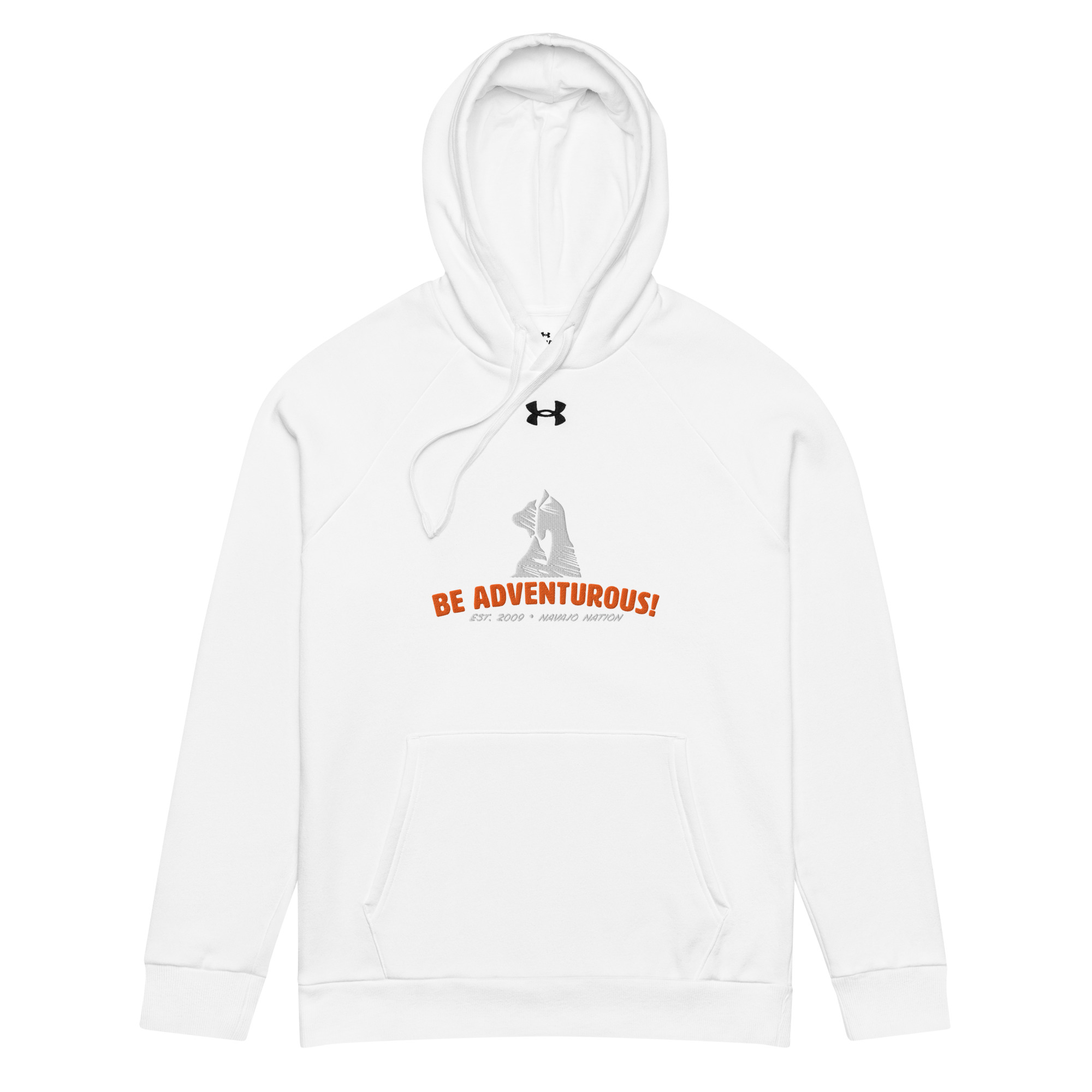 "Be Adventurous" Under Armour® Hoodie (Embroidered) - Image 5